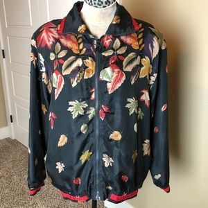 Gorgeous Vintage Silk Jacket & Pants Set